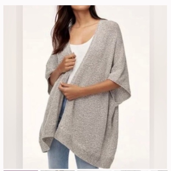 Aritzia Sweaters - Aritzia Community Iconic Cape M/L in Oatmeal